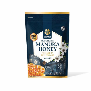 Snappaks with 5 gr. Raw Manuka Honey MGO 100+